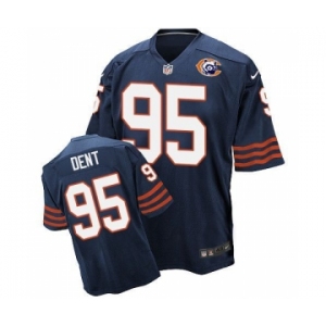 nike nfl jerseys chicago bears #95 Richard Dent Throwback blue[Elite]