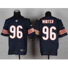 nike nfl jerseys chicago bears #96 minter blue[Elite][minter]