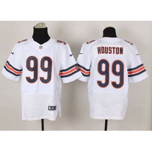 nike nfl jerseys chicago bears #99 houston white[Elite][houston]