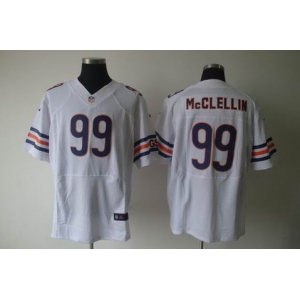 nike nfl jerseys chicago bears #99 mcclellin white[elite]