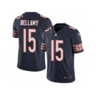 Men Nike Chicago Bears #15 Josh Bellamy Navy Blue Team Color Vapor Untouchable Limited Player NFL Jersey