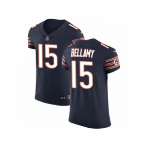 Men Nike Chicago Bears #15 Josh Bellamy Navy Blue Team Color Vapor Untouchable Player NFL Jersey