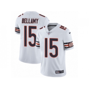 Men Nike Chicago Bears #15 Josh Bellamy White Vapor Untouchable Limited Player NFL Jersey