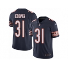 Men Nike Chicago Bears #31 Marcus Cooper Navy Blue Team Color Vapor Untouchable Limited Player NFL Jersey