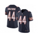 Men Nike Chicago Bears #44 Nick Kwiatkoski Navy Blue Team Color Vapor Untouchable Limited Player NFL Jersey