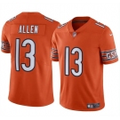 Men's Chicago Bears #13 Keenan Allen Orange Vapor Football Stitched Jersey