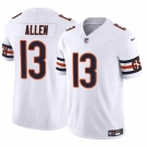 Men's Chicago Bears #13 Keenan Allen White 2023 F.U.S.E. Vapor Football Stitched Jersey