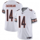 Men's Chicago Bears #14 Olamide Zaccheaus White 2025 Vapor Football Stitched Jersey