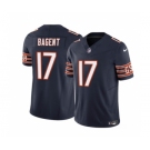 Men's Chicago Bears #17 Tyson Bagent Navy 2023 F.U.S.E. Vapor Untouchable Limited Football Stitched Jersey