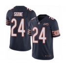 Men's Chicago Bears #24 Buster Skrine Navy Blue Team Color 100th Season Limited Football Jersey