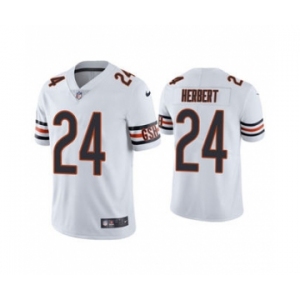 Men's Chicago Bears #24 Khalil Herbert White Vapor Untouchable Limited Stitched Football Jersey