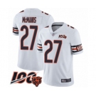 Men's Chicago Bears #27 Sherrick McManis White Vapor Untouchable Limited Player 100th Season Football Jersey