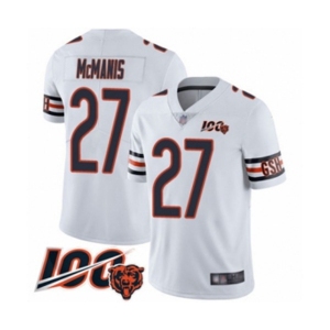 Men's Chicago Bears #27 Sherrick McManis White Vapor Untouchable Limited Player 100th Season Football Jersey