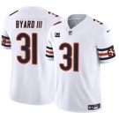 Men's Chicago Bears #31 Kevin Byard III White 2024 F.U.S.E. With 1-star C Patch Vapor Untouchable Limited Football Stitched Jersey