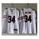 Men's Chicago Bears #34 Walter Payton White 2023 F.U.S.E. Vapor Untouchable Limited Stitched Football Jersey