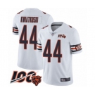 Men's Chicago Bears #44 Nick Kwiatkoski White Vapor Untouchable Limited Player 100th Season Football Jersey