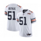 Men's Chicago Bears #51 Dick Butkus White 100th Season Limited Football Jersey