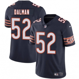 Men's Chicago Bears #52 Drew Dalman Navy 2025 Vapor Football Stitched Jersey
