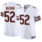 Men's Chicago Bears #52 Drew Dalman White 2025 F.U.S.E. Vapor Football Stitched Jersey