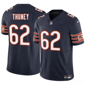 Men's Chicago Bears #62 Joe Thuney Navy 2025 F.U.S.E. Vapor Football Stitched Jersey