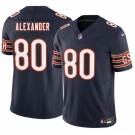 Men's Chicago Bears #80 Maurice Alexander Navy 2025 F.U.S.E. Vapor Football Stitched Jersey