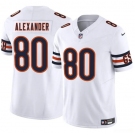 Men's Chicago Bears #80 Maurice Alexander White 2025 F.U.S.E. Vapor Football Stitched Jersey