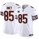 Men's Chicago Bears #85 Cole Kmet White 2024 F.U.S.E. With 1-star C Patch Vapor Untouchable Limited Football Stitched Jersey