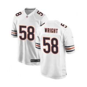 Men's Chicago Bears Darnell Wright Nike White 2023 NFL Draft First Round Pick Jersey