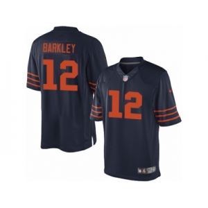 Men's Nike Chicago Bears #12 Matt Barkley Limited Navy Blue 1940s Throwback Alternate NFL Jersey