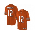 Men's Nike Chicago Bears #12 Matt Barkley Limited Orange Alternate NFL Jersey