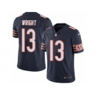 Men's Nike Chicago Bears #13 Kendall Wright Vapor Untouchable Limited Navy Blue Team Color NFL Jersey