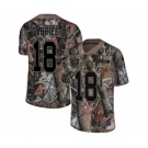 Men's Nike Chicago Bears #18 Taylor Gabriel Limited Camo Rush Realtree NFL Jersey