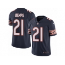 Men's Nike Chicago Bears #21 Quintin Demps Limited Navy Blue Rush NFL Jersey