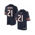 Men's Nike Chicago Bears #21 Quintin Demps Limited Navy Blue Team Color NFL Jersey