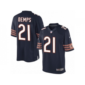 Men's Nike Chicago Bears #21 Quintin Demps Limited Navy Blue Team Color NFL Jersey