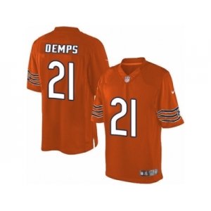 Men's Nike Chicago Bears #21 Quintin Demps Limited Orange Alternate NFL Jersey