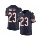 Men's Nike Chicago Bears #23 Devin Hester Limited Navy Blue Rush NFL Jersey