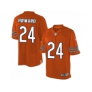 Men's Nike Chicago Bears #24 Jordan Howard Limited Orange Alternate NFL Jersey