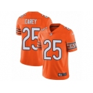 Men's Nike Chicago Bears #25 Ka'Deem Carey Vapor Untouchable Limited Orange Rush NFL Jersey