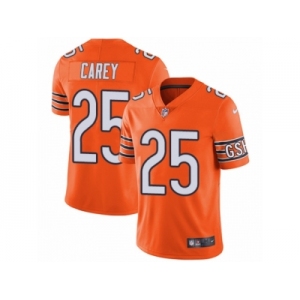 Men's Nike Chicago Bears #25 Ka'Deem Carey Vapor Untouchable Limited Orange Rush NFL Jersey