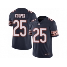 Men's Nike Chicago Bears #25 Marcus Cooper Limited Navy Blue Rush NFL Jersey