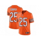 Men's Nike Chicago Bears #25 Marcus Cooper Vapor Untouchable Limited Orange Rush NFL Jersey