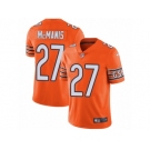 Men's Nike Chicago Bears #27 Sherrick McManis Vapor Untouchable Limited Orange Rush NFL Jersey