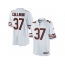 Men's Nike Chicago Bears #37 Bryce Callahan Limited White NFL Jersey