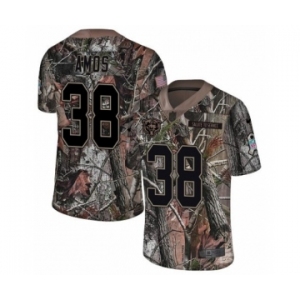 Men's Nike Chicago Bears #38 Adrian Amos Limited Camo Rush Realtree NFL Jersey