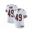 Men's Nike Chicago Bears #49 Sam Acho Vapor Untouchable Limited White NFL Jersey