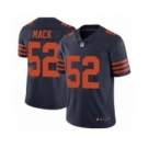 Men's Nike Chicago Bears #52 Khalil Mack Limited Navy Blue Rush Vapor Untouchable NFL Jersey