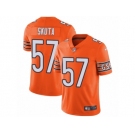 Men's Nike Chicago Bears #57 Dan Skuta Vapor Untouchable Limited Orange Rush NFL Jersey