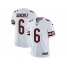 Men's Nike Chicago Bears #6 Mark Sanchez Vapor Untouchable Limited White NFL Jersey