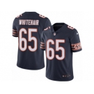 Men's Nike Chicago Bears #65 Cody Whitehair Limited Navy Blue Rush NFL Jersey